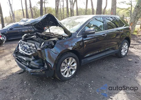 2022 Ford Edge Titanium из США, поврежденный, VIN 2FMPK4K95NBB06151